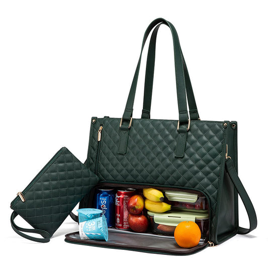 2 in 1 Tote Bag Lunch Bag Combo