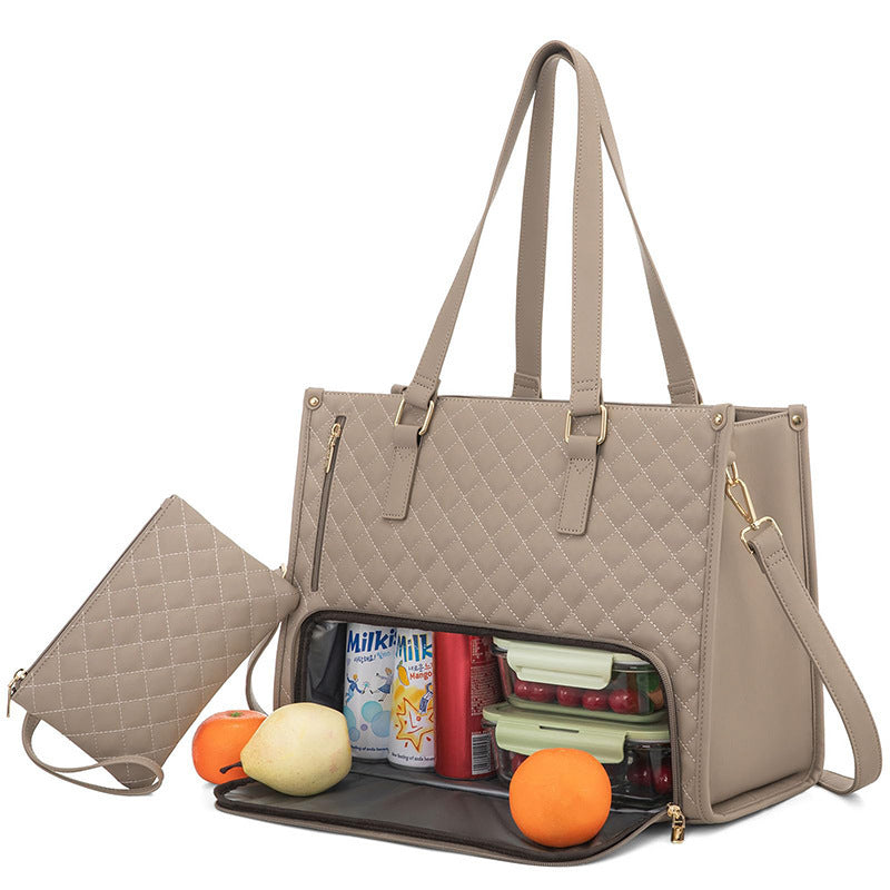 2 in 1 Tote Bag Lunch Bag Combo